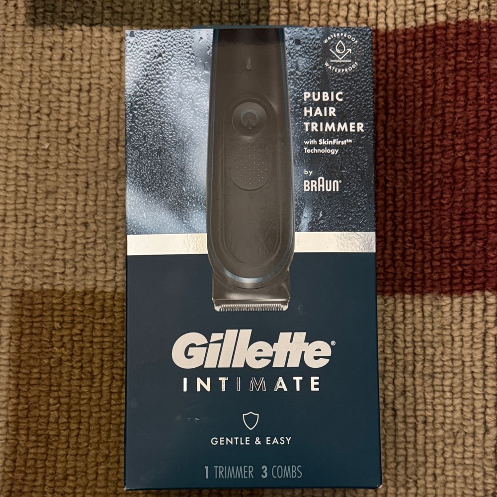 Intimate Pubic Hair Trimmer - Gray